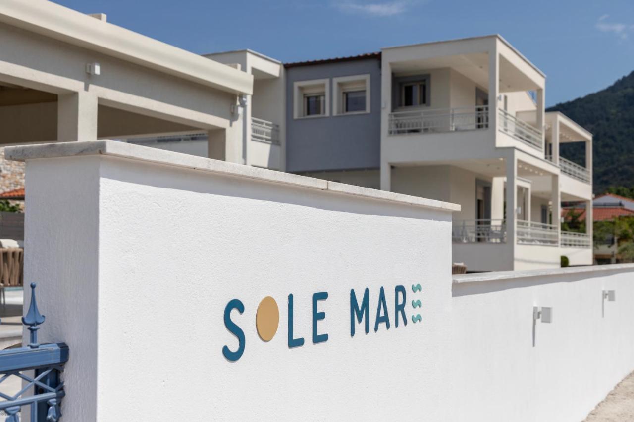 Sole Mare Hotel Chrysi Ammoudia Luaran gambar