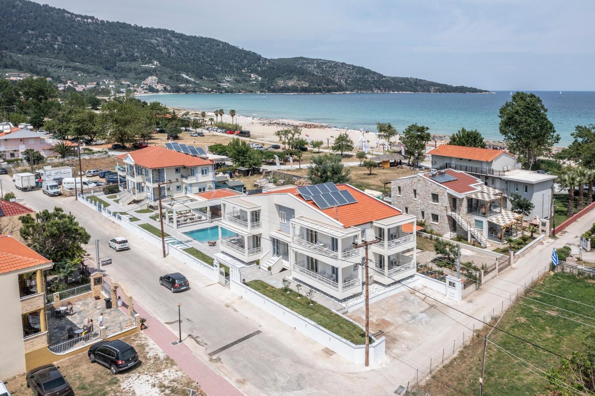 Sole Mare Hotel Chrysi Ammoudia Luaran gambar